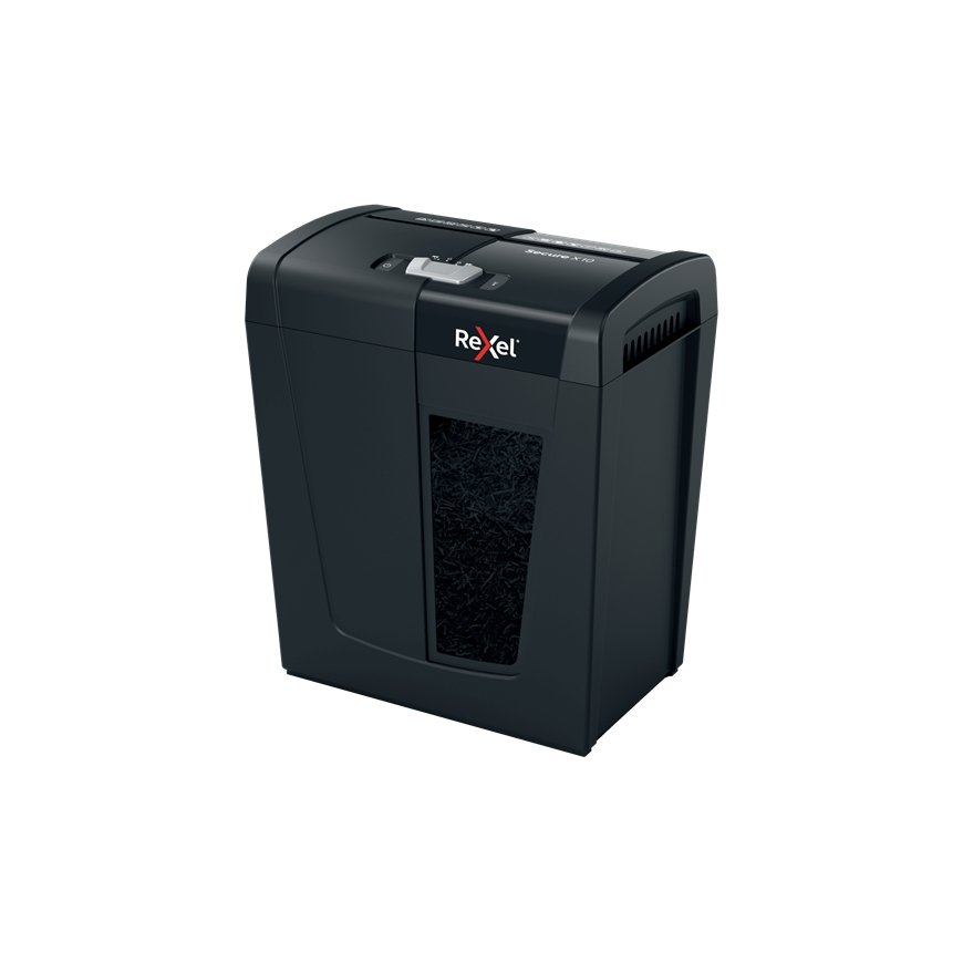 Rexel Secure X10 paperisilppuri Ristiinleikkaava 70 dB Musta – 4