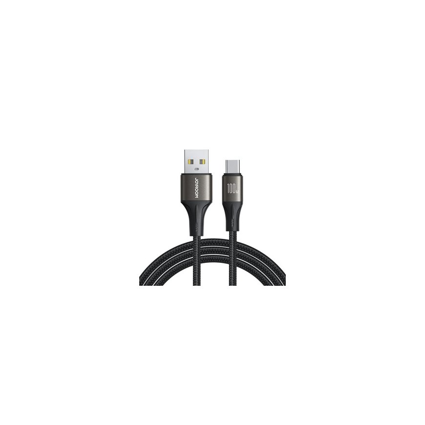 Cable USB to USB-C Joyroom SA25-AC6 / 100W / 1.2m (black) – 2