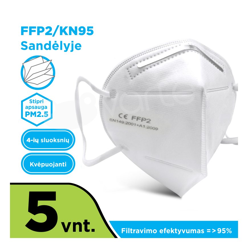 Happyjoe Protective 4-layer face mask KN95/