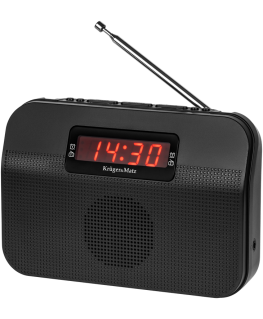 Kruger & Matz portable analog radio, model KM0825