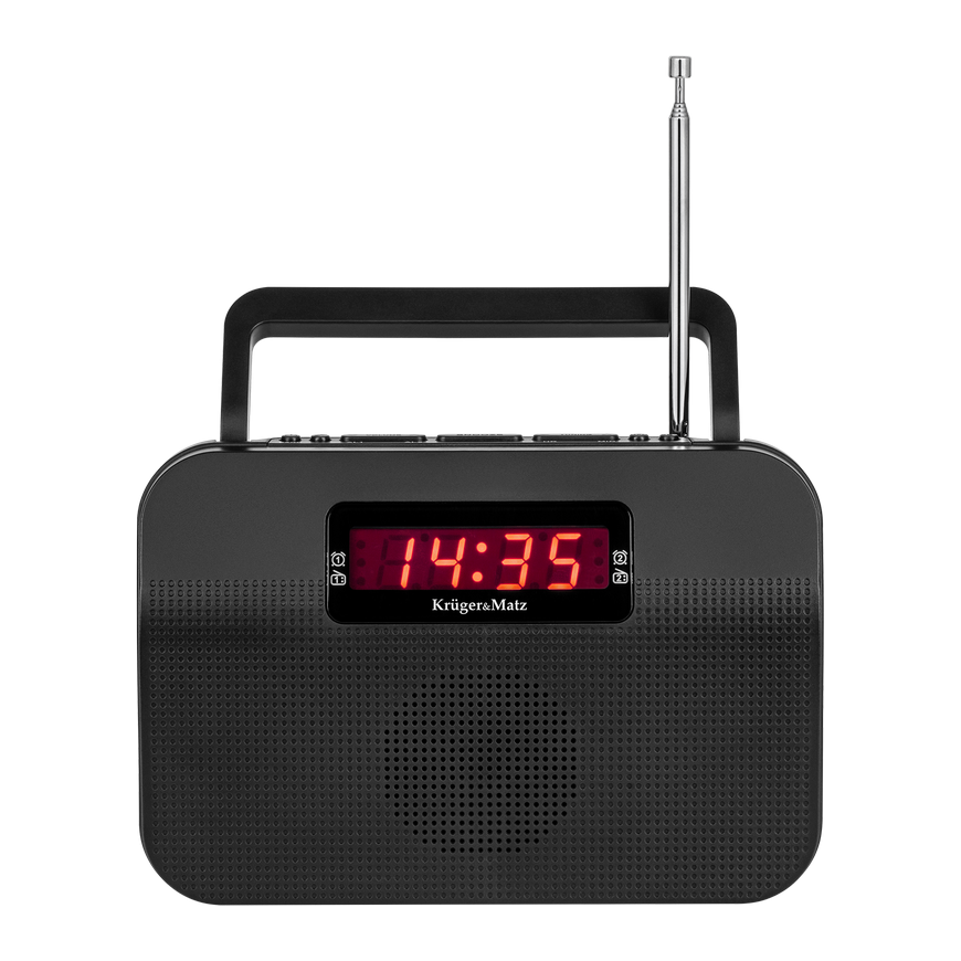 Kruger & Matz portable analog radio, model KM0825 – 2
