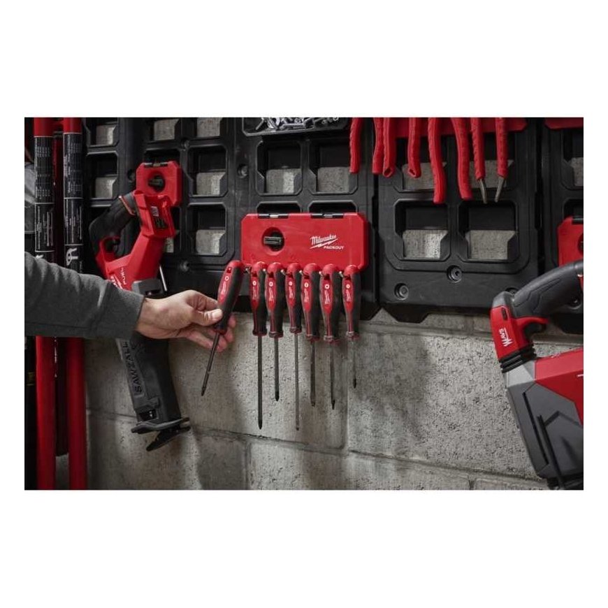 Milwaukee Shelf with hooks for storage system MILWAKEE Packout – 3
