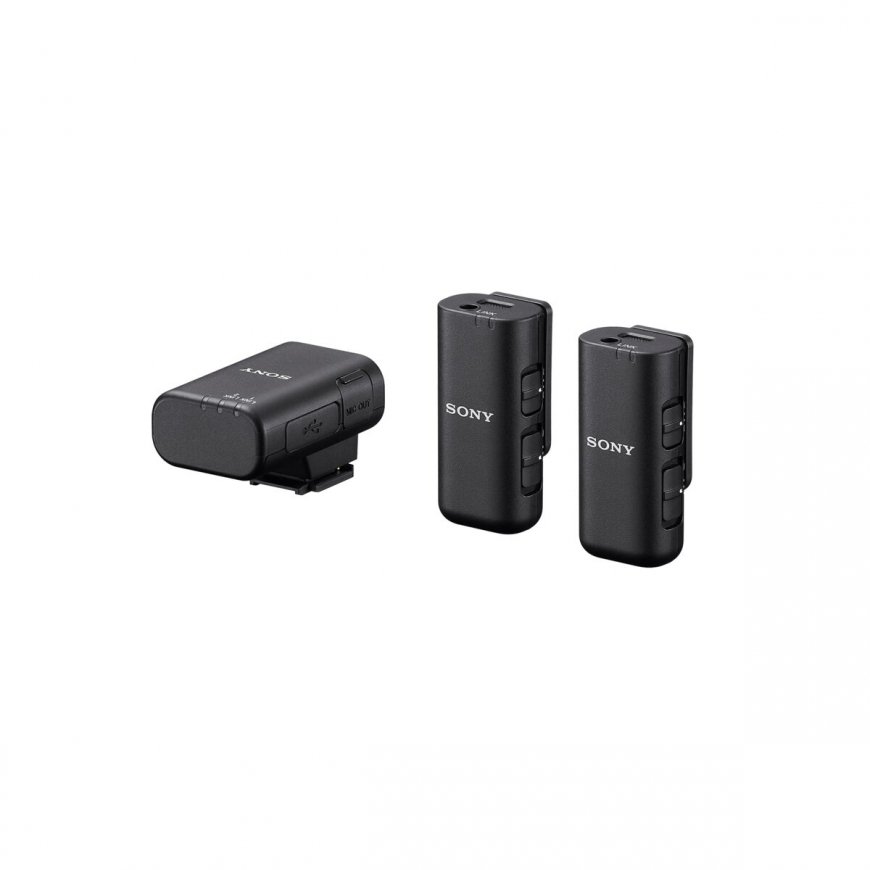 Sony ECM-W3 Juoda Skaitmeninės kameros mikrofonas
