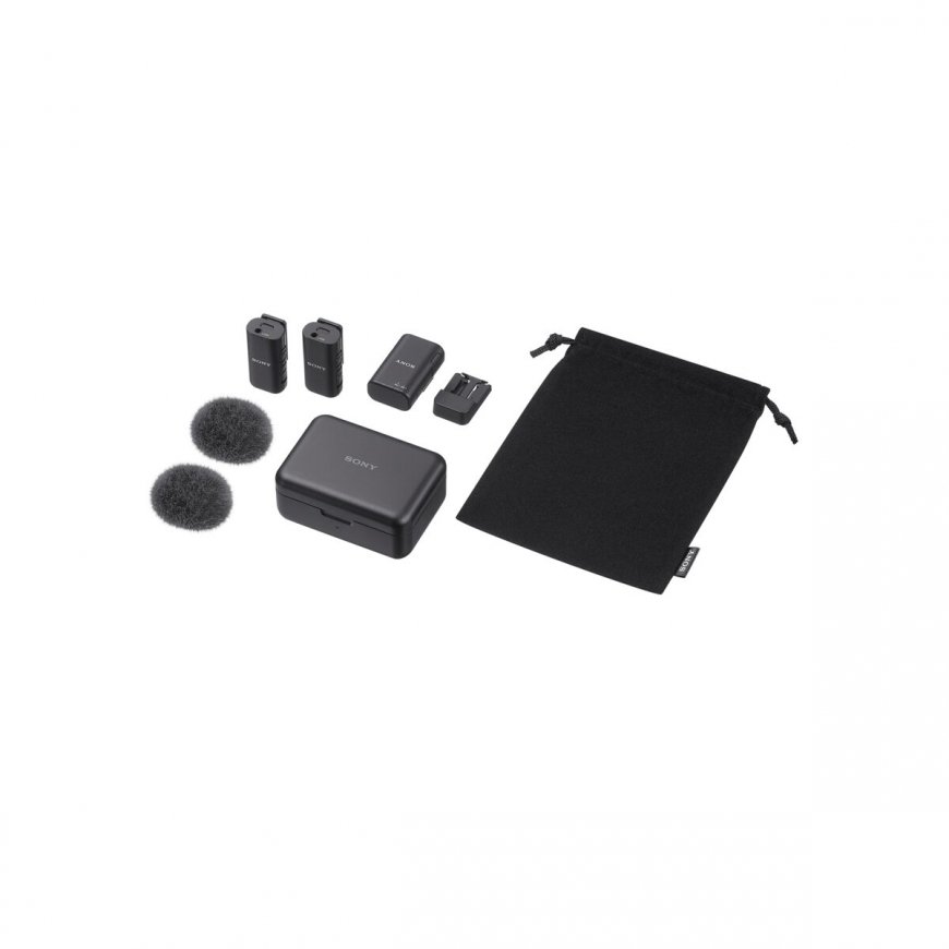 Sony ECM-W3 Juoda Skaitmeninės kameros mikrofonas – 2