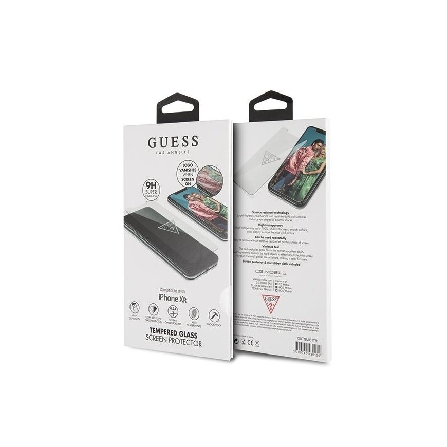 Guess szkło hartowane GUTGMI61TR iPhone Xr