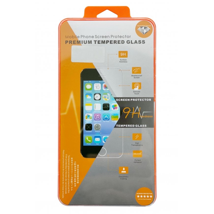 Tempered Glass Orange for IPHONE SE 2020|SE 2022 – 2