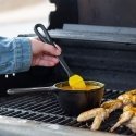 Lodge cast iron heater+silicone brush