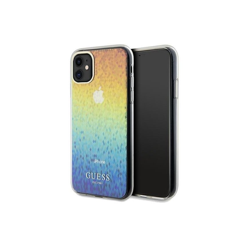 Guess GUHCN61HDECMI iPhone 11 | Xr 6.1" wielokolorowy hardcase I – 2