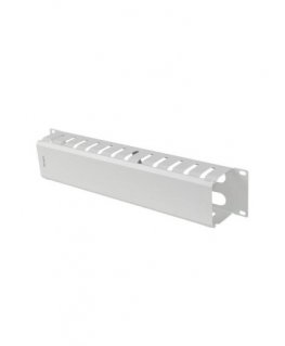 Lanberg Organizer Kabli 19'' 2U z zaślepką typ A szary