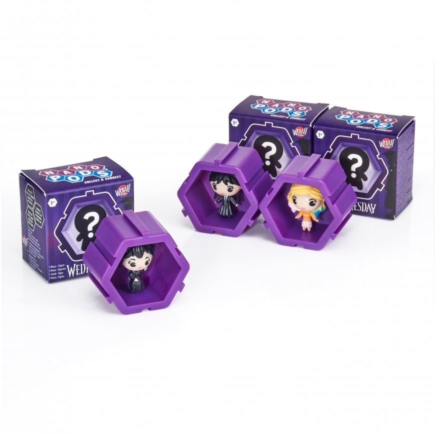 WEDNESDAY Фигурки NANO PODs, 5 см – 4