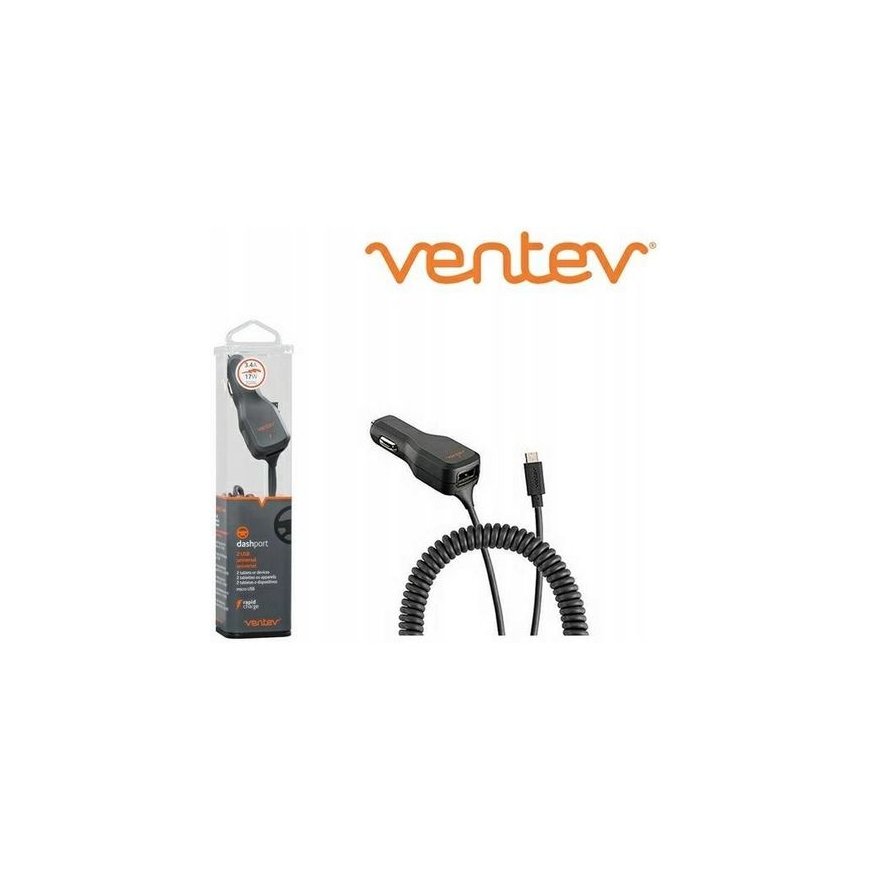 Ład. samochodowa Ventev microUSB 3.4A r2340c 29430