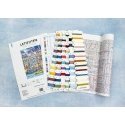 luca S Cross stitch kit "Winter Townhouse" 21x30cm SLETIL8076 luca S Cross stitch kit "Winter Townhouse" 21x30cm SLETIL8076