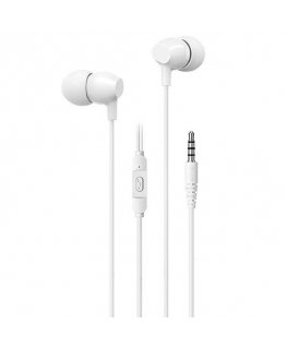 USAMS Słuchawki stereo EP-47 3.5mm biały|white 1,2m HSEP4702 (US