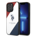 U.S. Polo PU Leather Double Horse Case for iPhone 14 Pro Max Red U.S. Polo PU Leather Double Horse Case for iPhone 14 Pro Max Red