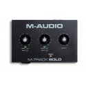 M-AUDIO M-Track Solo USB Audio interface Crystal preamplifier 16 bit 48 kHz Black M-AUDIO M-Track Solo USB Audio interface Crystal preamplifier 16 bit 48 kHz Black