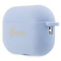 Guess GUAP2LSCHSB AirPods Pro 2 dangtelis mėlynas/mėlynas Silikono žavesio širdies kolekcija Guess GUAP2LSCHSB AirPods Pro 2 dangtelis mėlynas/mėlynas Silikono žavesio širdies kolekcija