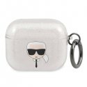 Karl Lagerfeld case for AirPods 3 KLA3UKHGS silver Glitter Karl` Karl Lagerfeld case for AirPods 3 KLA3UKHGS silver Glitter Karl`