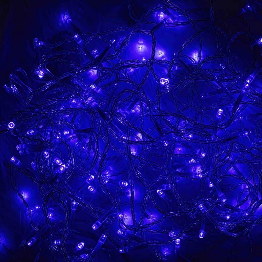 TelForceone String light 180LED 14.4m blue Forever Light – 4