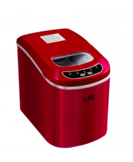Portable ice cube maker LIN ICE PRO-R12 red