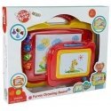 Lean Cars 2 set of magnetic tables with blue and yellow stamps