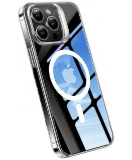 Torras Phone Case UPRO Lstand Clear-Mag for iPhone 15 PRO (Clear)