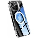 Torras telefono dėklas UPRO Lstand Clear-Mag, skirtas iPhone 15 PRO (skaidrus)