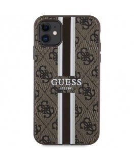 Guess GUHMN61P4RPSW iPhone 11 | Xr brązowy|brown hardcase 4G Pri