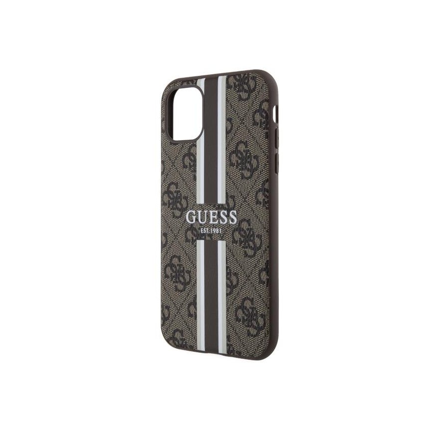 Guess GUHMN61P4RPSW iPhone 11 | Xr brązowy|brown hardcase 4G Pri – 2