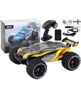 Lean Cars Rabbits RC visureigis 4 ratais varomas geltonas 2.4G