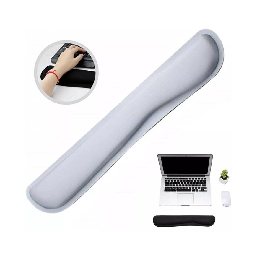 Fusion soft keyboard pad white