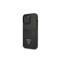Guess 4G Saffiano Double Card Case for iPhone 13 Pro Brown Guess 4G Saffiano Double Card Case for iPhone 13 Pro Brown