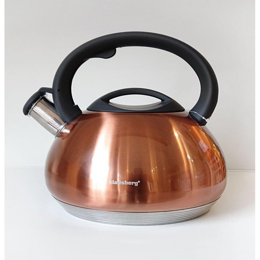 KETTLE WITH WHISTLE KLAUSBERG 2.7L KB-7385 COPPER – 4