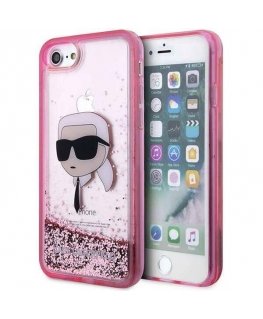 Karl Lagerfeld KLHCI8LNKHCP iPhone 7|8| SE 2020 | SE 2022 różowy