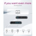 ICY BOX IB-HUB801-TB4 Thunderbolt 4 40000 Mbit/s Anthracite, Black ICY BOX IB-HUB801-TB4 Thunderbolt 4 40000 Mbit/s Anthracite, Black
