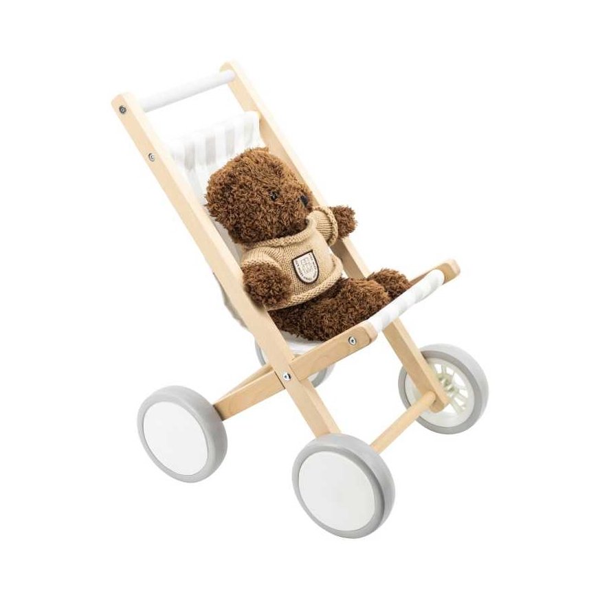 Viga Toys VIGA Drewniany Vežimėlis Dla Lalek Vežimėlis – 2