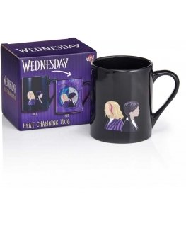 WEDNESDAY Thermal mug - Wednesday and Enida