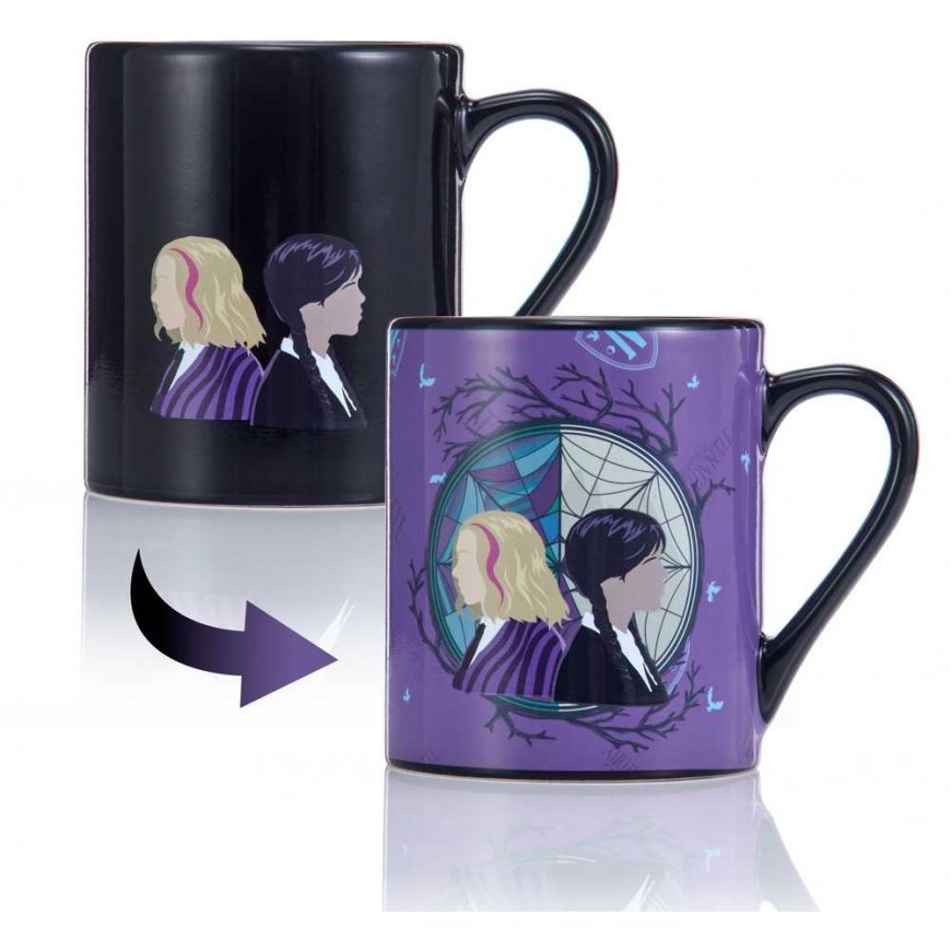 WEDNESDAY Thermal mug - Wednesday and Enida – 4