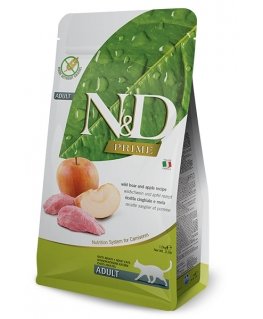 Farmina Pet Food N&D Prime cats dry food 5 kg Adult Apple, Boar
