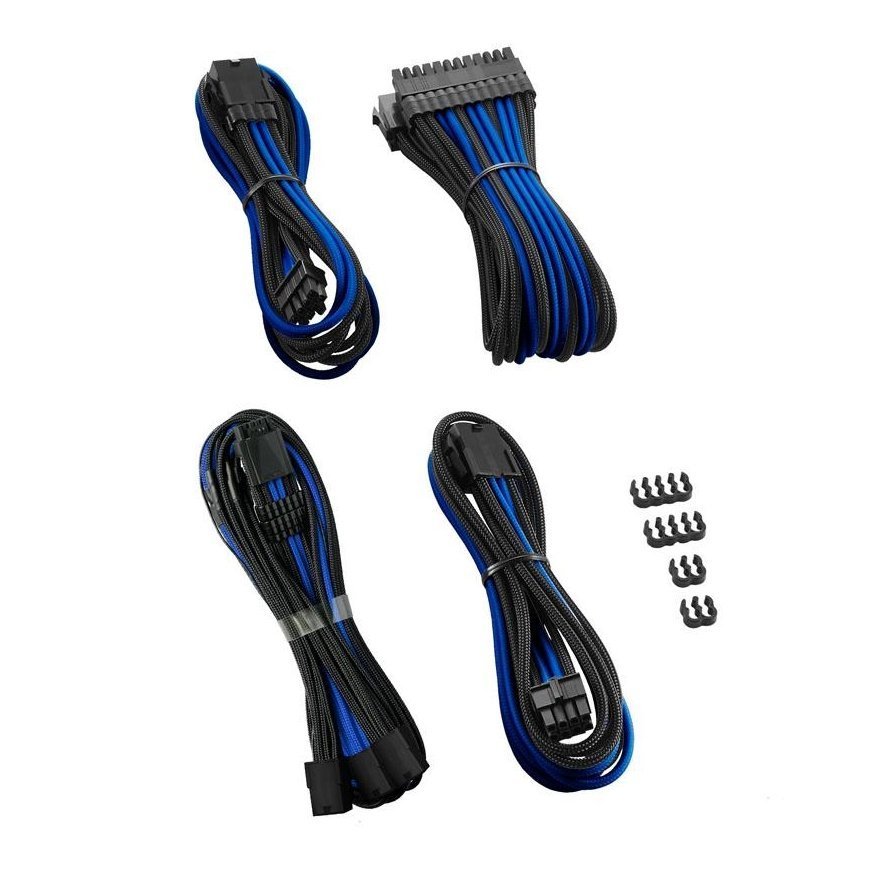 CableMod PRO ModMesh 12VHPWR Cable Extension Kit - juodas/blau