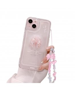 iLike iPhone 13 EPOXY CARTOON COVER Pink