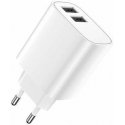 Forever wall charger 2xUSB 2,4A LS-03 white Forever wall charger 2xUSB 2,4A LS-03 white