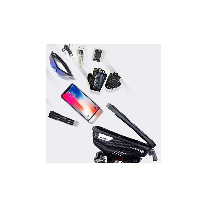 SAKWA WILDMAN HARDPOUCH BIKE MOUNT S Juodas – 5