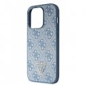 Guess GUHCP14LP4TDSCPB iPhone 14 Pro 6.1" niebieski|blue hardcas
