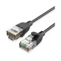 Category 6A Network Cable Vention IBIBG 1.5m Black Slim Type Category 6A Network Cable Vention IBIBG 1.5m Black Slim Type