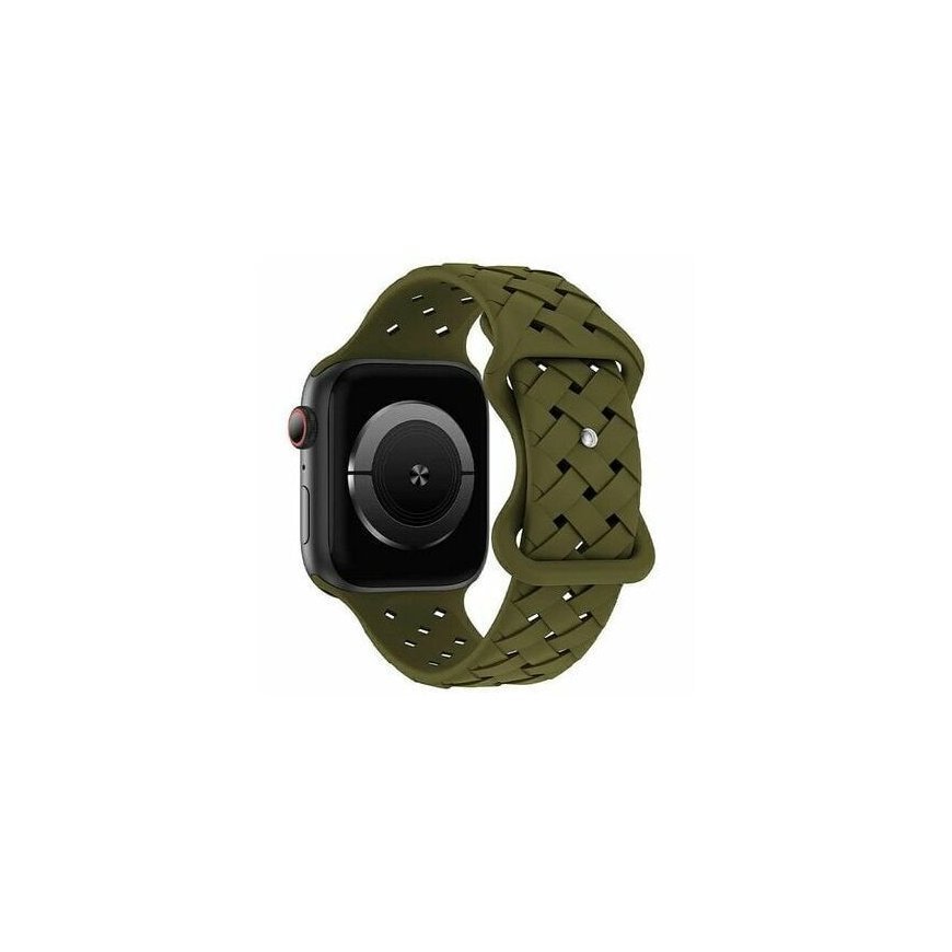 Beline pasek Apple Watch Silicone Woven
