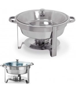 Food warmer, round, steel diameter. 345mm 3.5L - Hendi 470619