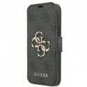 Guess GUBKP13X4GMGGR iPhone 13 Pro Max 6,7" szary|grey book 4G B Guess GUBKP13X4GMGGR iPhone 13 Pro Max 6,7" szary|grey book 4G B