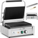 Royal Catering Briaunuotos elektrinės kontaktinės grotelės 33 x 22 cm 2200 W Royal Catering Briaunuotos elektrinės kontaktinės grotelės 33 x 22 cm 2200 W