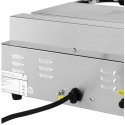 Royal Catering Ribbed electric contact grill 33 x 22 cm 2200 W