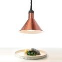 Hendi Food warming lamp - hanging conical copper 250W Hendi Food warming lamp - hanging conical copper 250W
